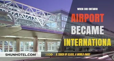 Ontario Airport's International Status: A Historical Timeline and Key Milestones