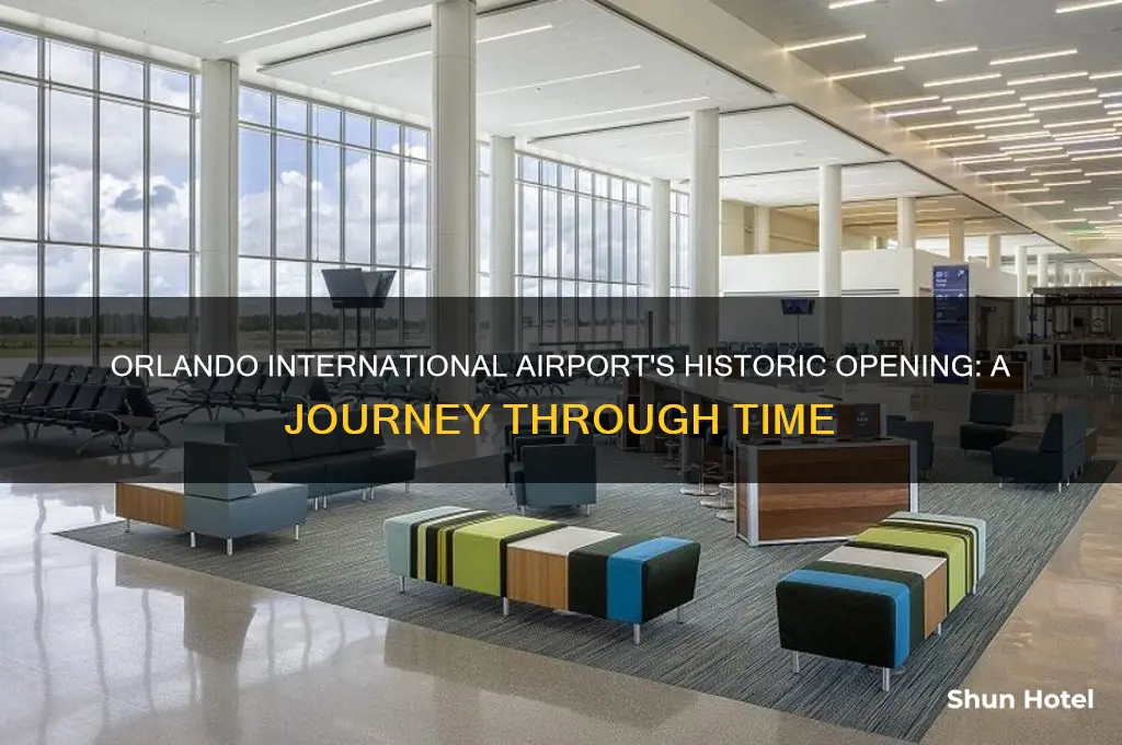 when did orlando international airport open
