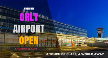 Orly Airport's Historic Opening: A Journey Through Time