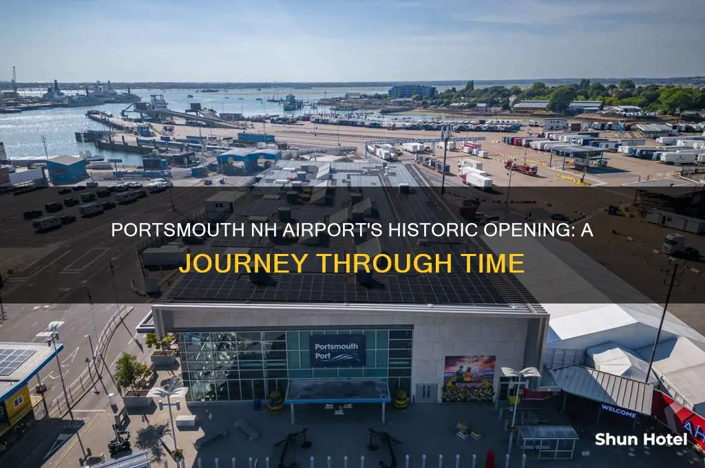 when did portsmouth nh airport open