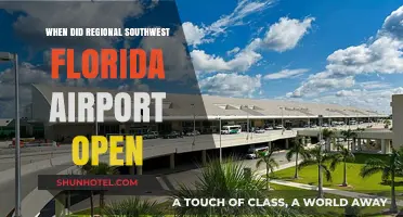 Southwest Florida Regional Airport's Opening: A Historical Overview