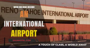 Reno's Global Gateway: The Rise to International Airport Status