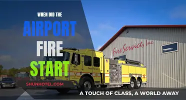 The Airport Fire: When Did It Begin?