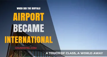 Buffalo Airport's International Status: A Historical Timeline and Key Milestones