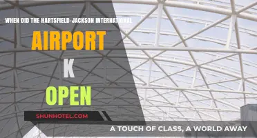 Hartsfield-Jackson International Airport's Opening: A Historical Overview