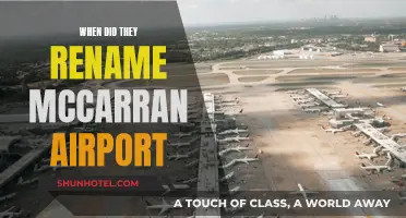 The Evolution of McCarran Airport's Name Change