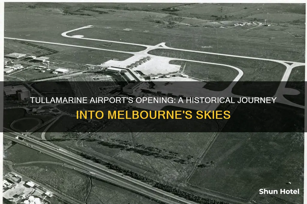 when did tullamarine airport open