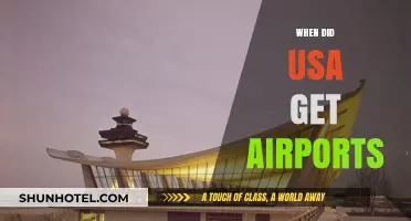 The Evolution of Air Travel: When Did USA Get Airports?