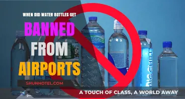 When Airports Banned Water Bottles: A Security Measure Timeline