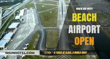When Did West Beach Airport Open? A Historical Overview