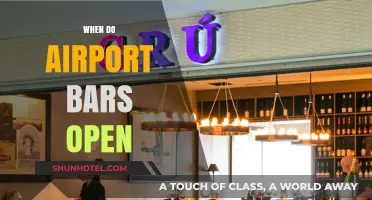Airport Bar Opening Hours: When to Grab a Pre-Flight Drink