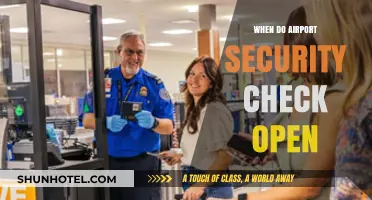 Airport Security Check Opening Times: What Travelers Need to Know