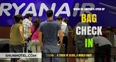 When Do Airports Open Bag Check-In: A Comprehensive Guide