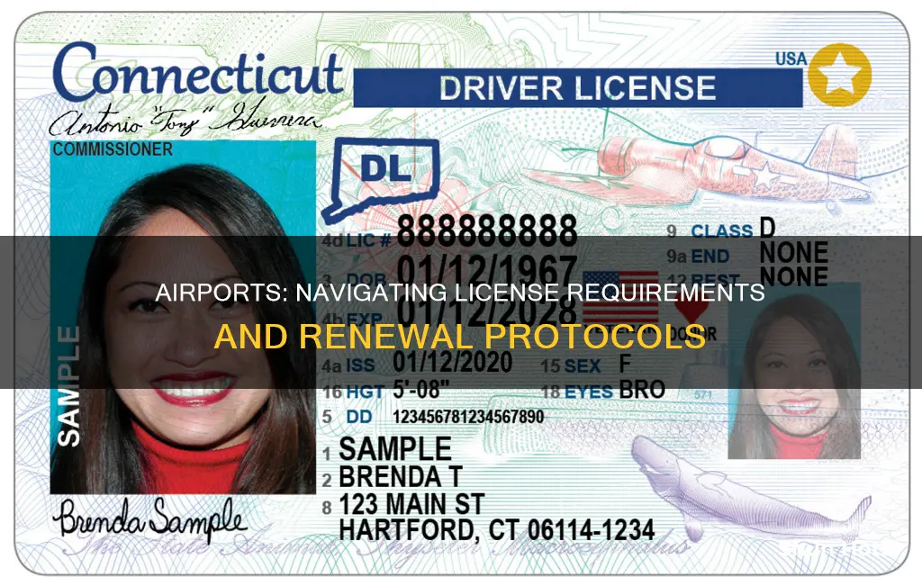 when do airports require new licensce