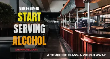 Airports and Alcohol: When Does Service Start?
