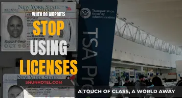 Airports' Departure From Licenses: Timing and Transition
