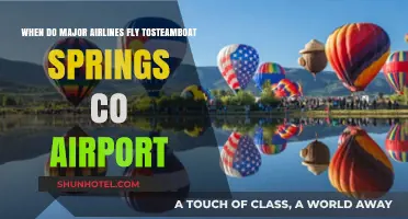 Major Airlines' Flight Schedules to Steamboat Springs, CO Airport