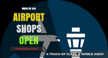 Oak Airport Shops Opening Hours: When Do They Open?