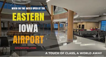 Eastern Iowa Airport Gates Opening Times: What You Need to Know