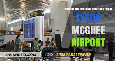 Tyson McGhee Airport Ticketing Counters Opening Hours: What You Need to Know