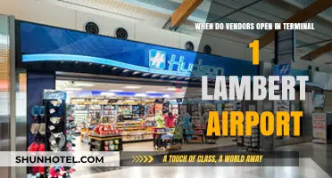 Lambert Airport Terminal 1 Vendor Hours: When Do Shops Open?
