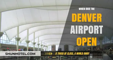 Denver Airport's Grand Opening: A Look Back at Its Launch