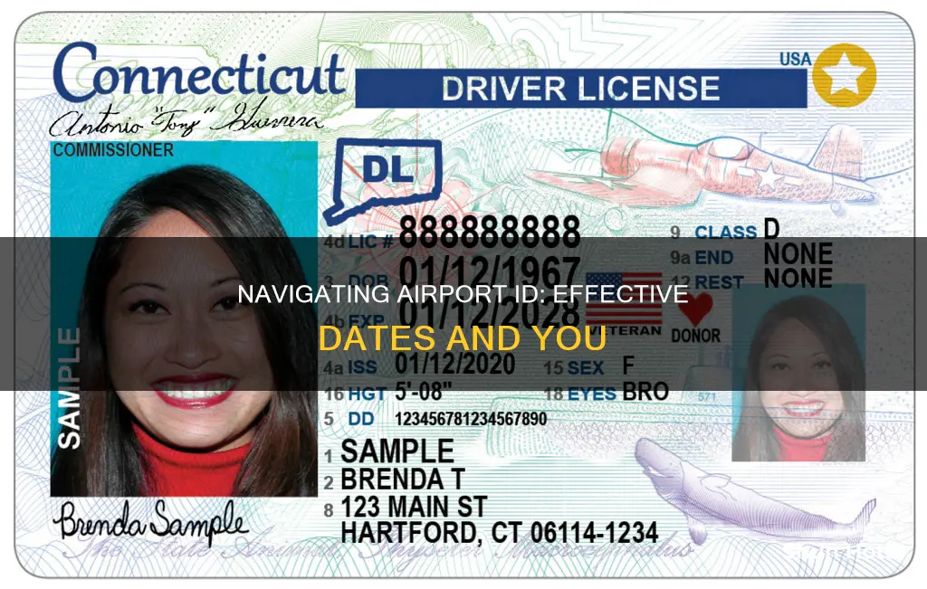 when doea airport id take effect