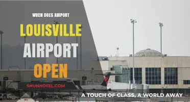 Louisville Airport Opening Hours: When Does SDF Start Operations?