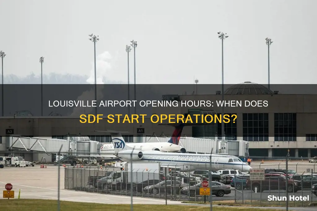 when does airport louisville airport open