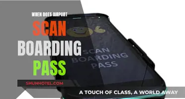 Airports: Scanning Your Boarding Pass Before Takeoff