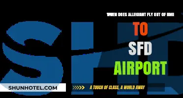 Allegiant Airlines Flight Schedule: BMI to SFD Departure Times
