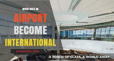 When Does an Airport Earn the Title 'International'?