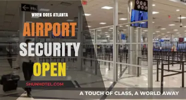 Atlanta Airport Security Hours: When Does Screening Begin?