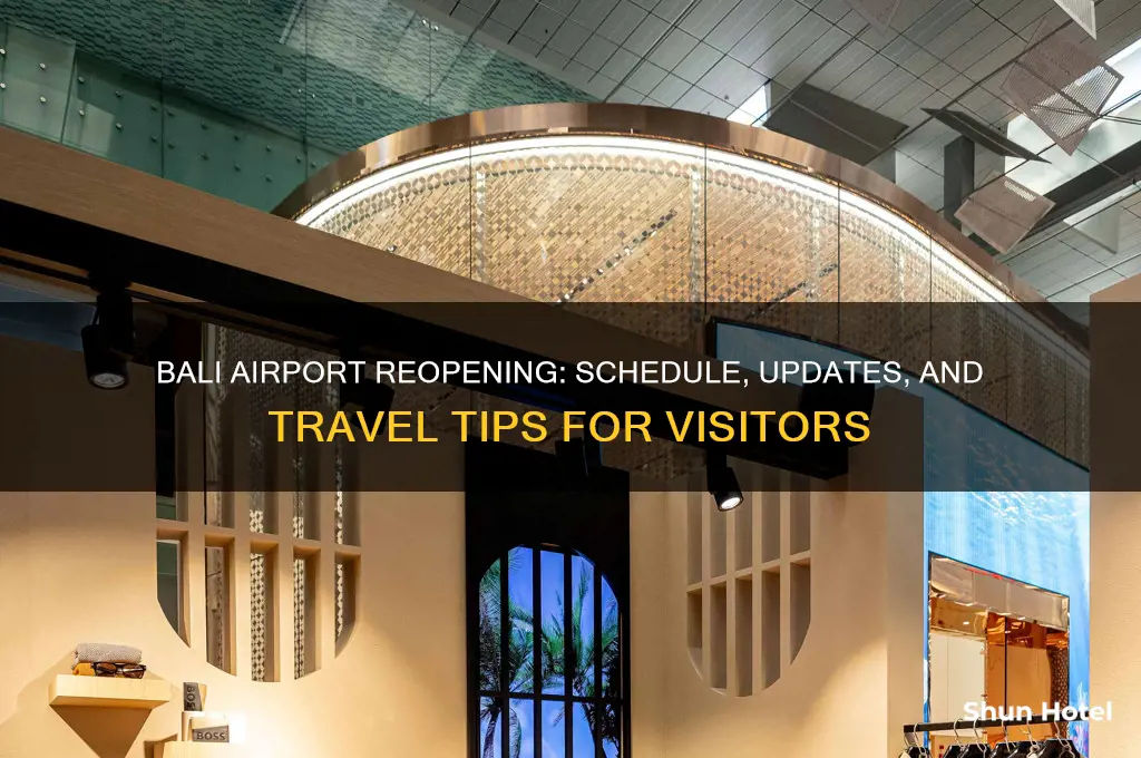 when does bali airport open