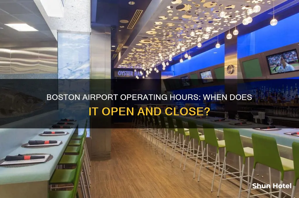 when does boston airport open