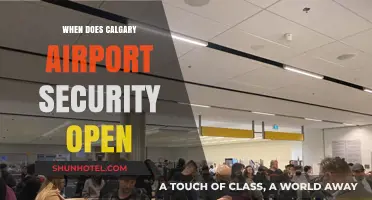 Calgary Airport Security Opening Hours: What Travelers Need to Know