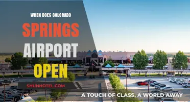 Colorado Springs Airport Opening Hours: What Travelers Need to Know