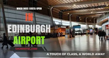 Costa Edinburgh Airport Opening Hours: When to Grab Your Coffee Fix