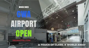 CWA Airport Opening Hours: When Does Central Wisconsin Airport Open?
