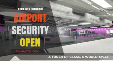 Edinburgh Airport Security Opening Times: What You Need to Know