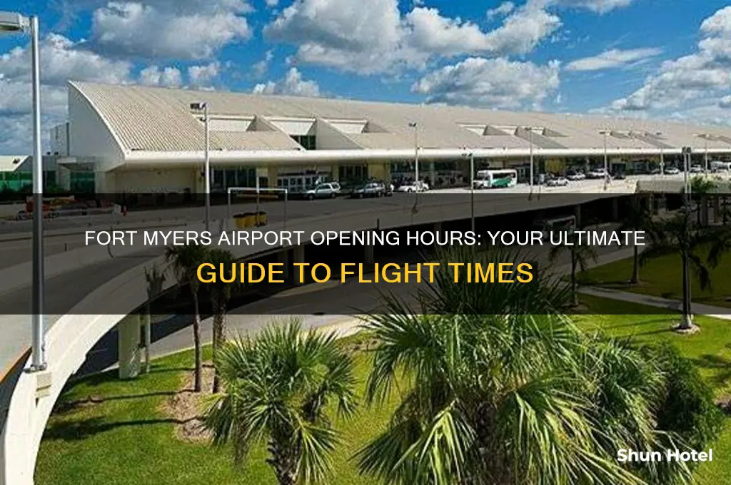 when does fort myers airport open