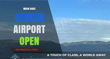 Geneva Airport Operating Hours: When Does It Open and Close?