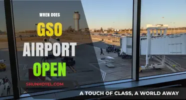 GSO Airport Opening Hours: When Does Greensboro Airport Open?