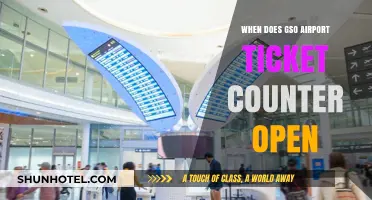 GSO Airport Ticket Counter Opening Hours: What You Need to Know