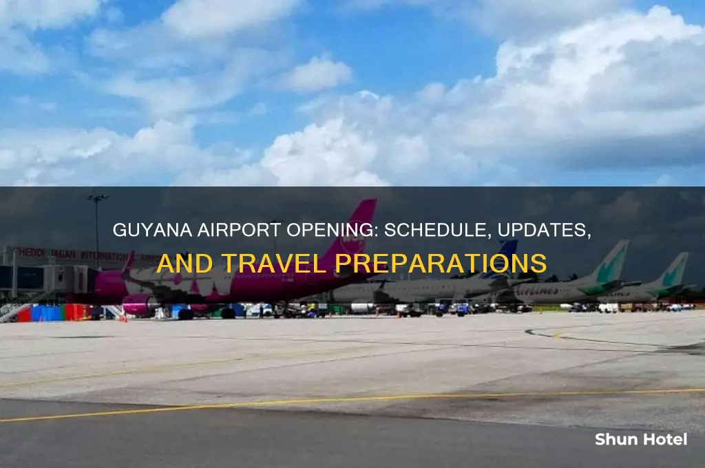 when does guyana airport open
