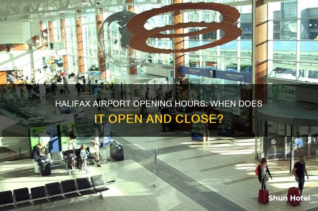 when does halifax airport open