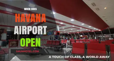 Havana Airport Opening Hours: When Does It Open for Travelers?