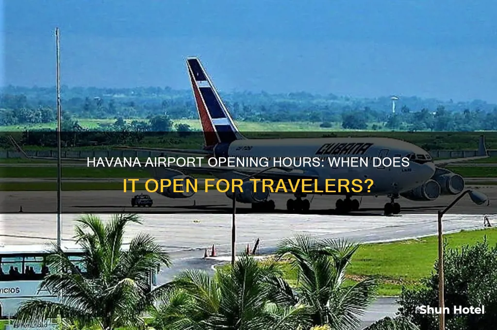 when does havana airport open