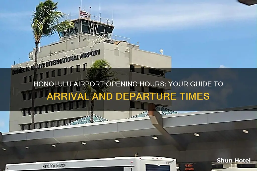 when does honolulu airport open