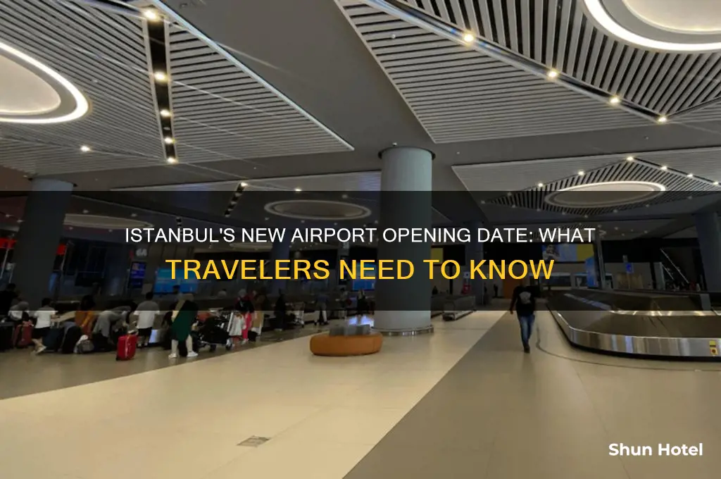 when does istanbul new airport open